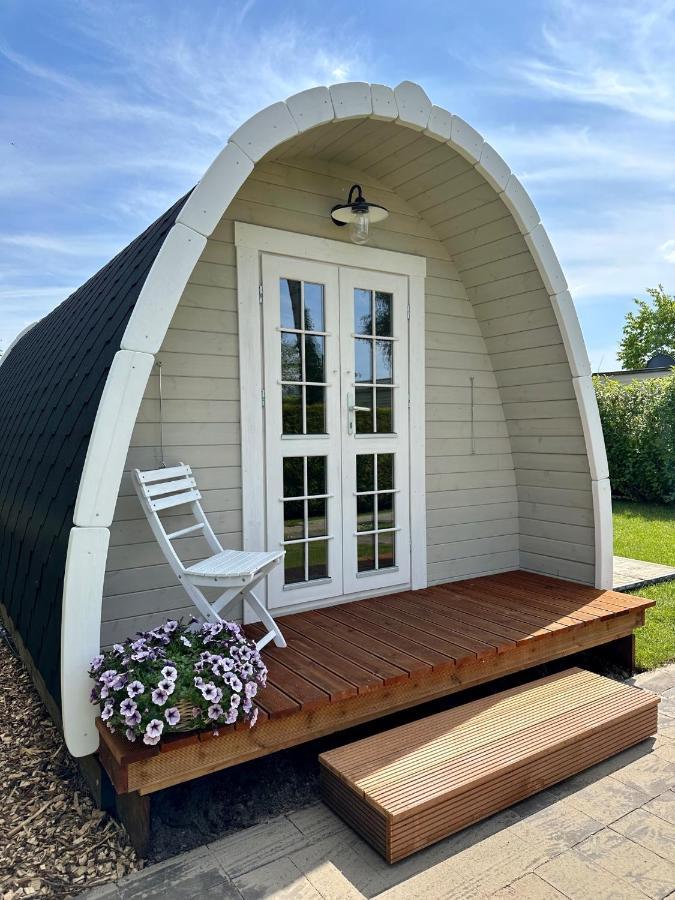 Lodge, Een Super Knus Tiny House, Nabij Vaarwater En Haven! Belt-Schutsloot Bagian luar foto
