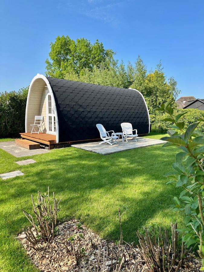 Lodge, Een Super Knus Tiny House, Nabij Vaarwater En Haven! Belt-Schutsloot Bagian luar foto